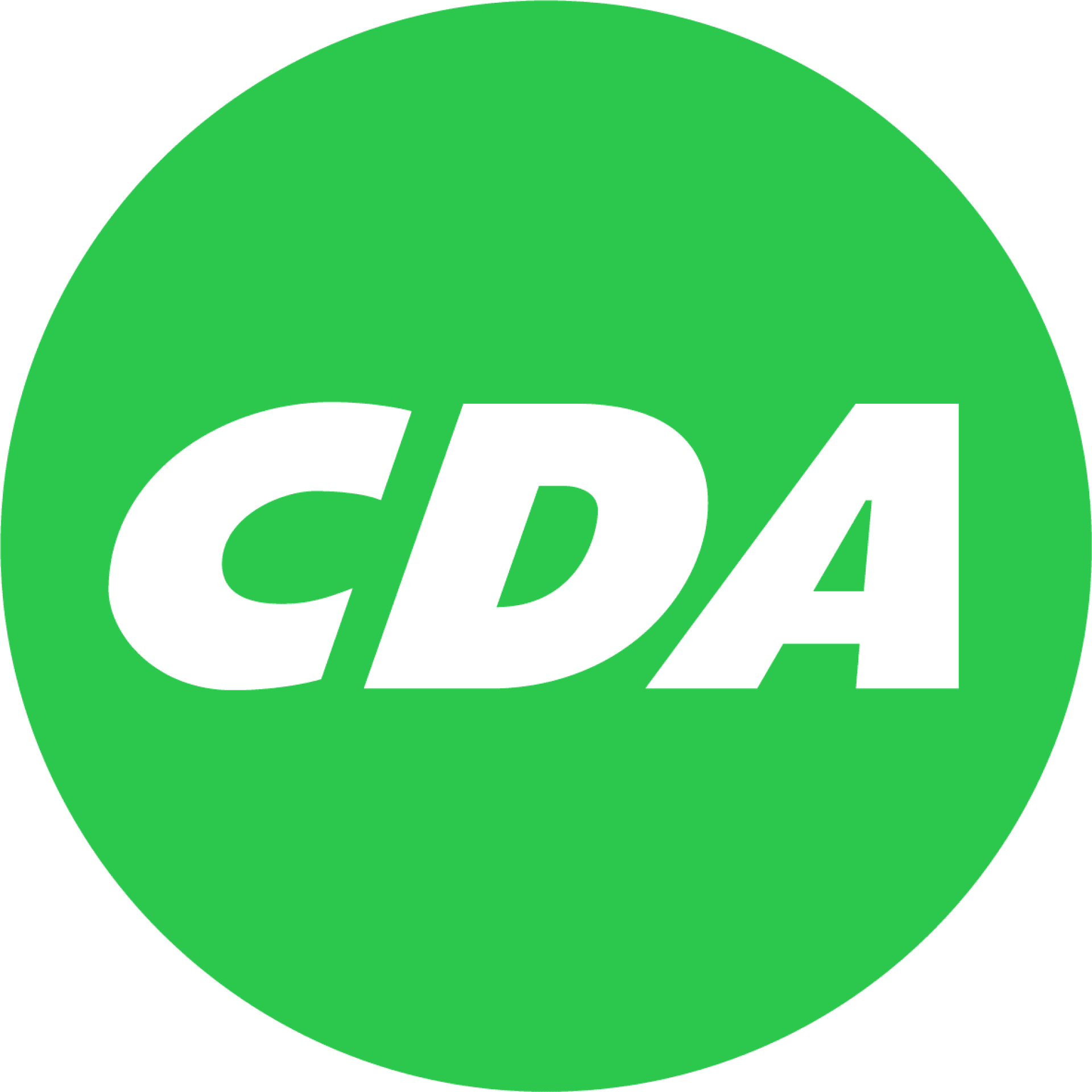 Logo CDA groen